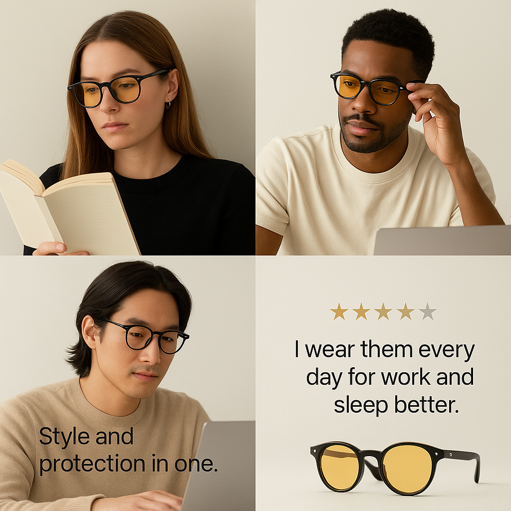 Taher Blue light Blocking glasses