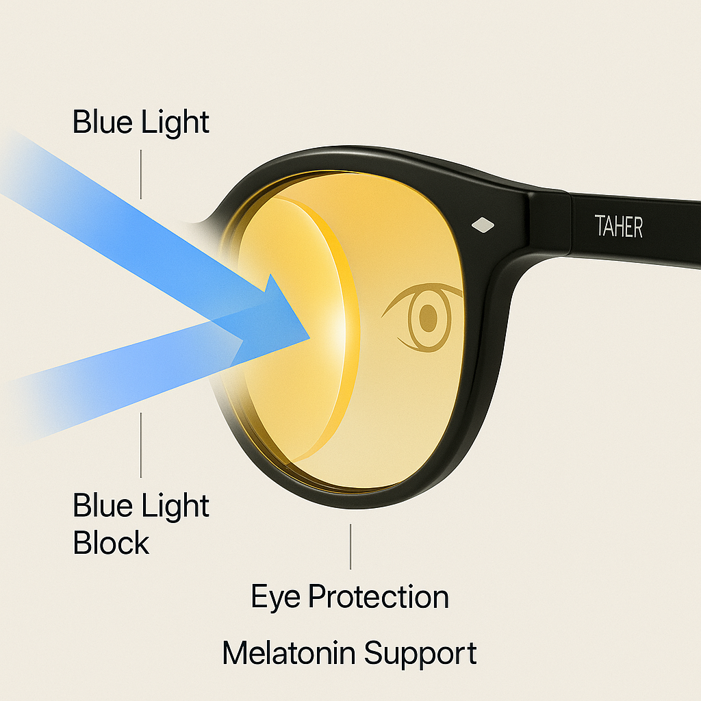 Taher Blue light Blocking glasses